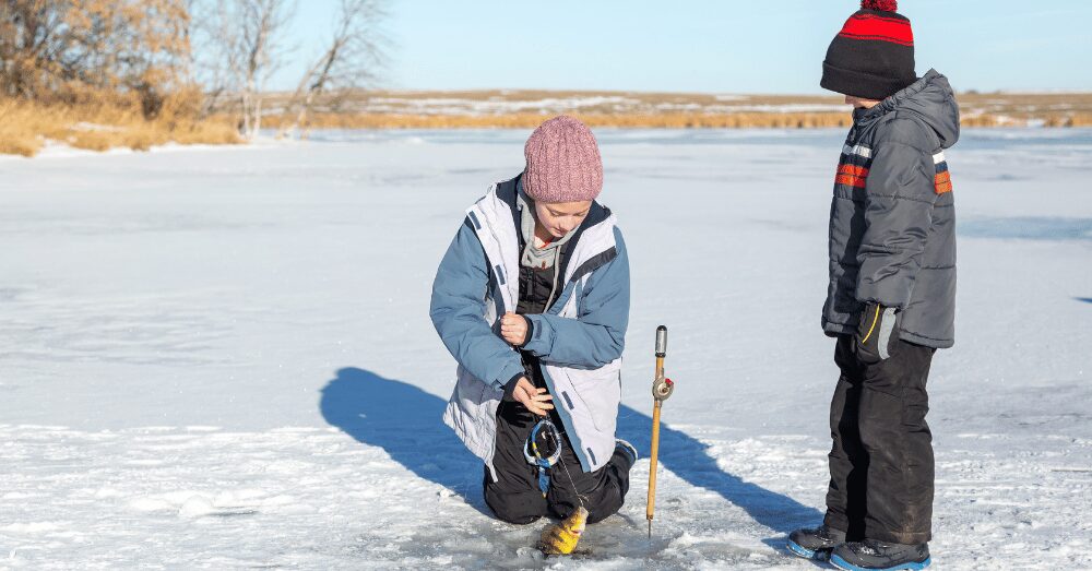 Winter Ice Fishing Upcoming Events and Essential Safety Guidelines - children ice fishing